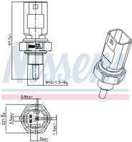 NISSENS Sensor, koelvloeistoftemperatuur 6