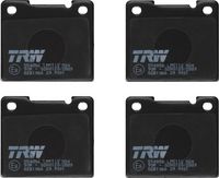 комплект спирачно феродо, дискови спирачки