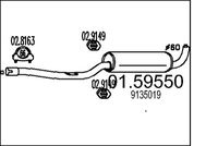 Mittelschalldämpfer