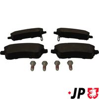 комплект спирачно феродо, дискови спирачки