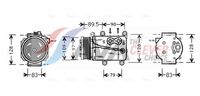 Compresor clima / aer conditionat AVA Clever Choice, Cod: FDAK082