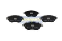 комплект спирачно феродо, дискови спирачки