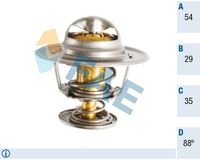 термостат, охладителна течност