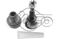 каре комплект, полуоска