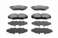 комплект спирачно феродо, дискови спирачки