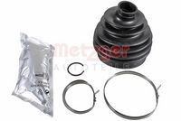 Faltenbalgsatz, Antriebswelle