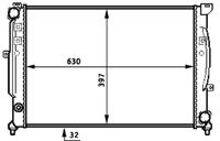 Thumbnail - Radiateur - CR423000S - MAHLE