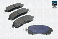 комплект спирачно феродо, дискови спирачки