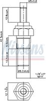 NISSENS Sensor, koelvloeistoftemperatuur 6