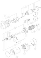 Thumbnail - Startmotor / starter - MS653 - MAHLE