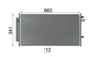 Thumbnail - Condensor, airconditioning - AC33000S - MAHLE