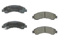 комплект спирачно феродо, дискови спирачки