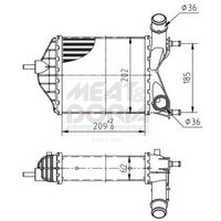 интеркулер (охладител за въздуха на турбината)