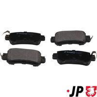 комплект спирачно феродо, дискови спирачки