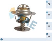 Termostat,lichid racire FAE, Cod: 5305188