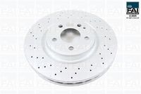 Disc frana FAI AutoParts, Cod: FPBD1444