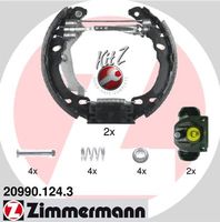 Bremsbackensatz