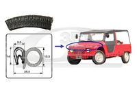 GARNITURA CAPOTA MOTOR