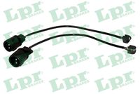 предупредителен контактен сензор, износване на накладките