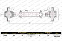 MONROE Draagarm, wielophanging 2