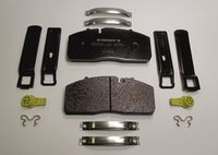 Bremsbelagsatz, Scheibenbremse