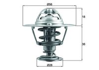 Thumbnail - Thermostaat, koelvloeistof - TX19988D - MAHLE