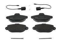 Bremsbelagsatz, Scheibenbremse