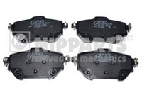 комплект спирачно феродо, дискови спирачки