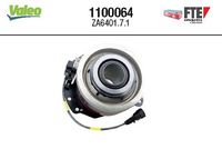 Zentralausrücker, Kupplung