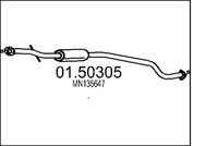 Mittelschalldämpfer