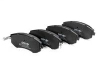 комплект спирачно феродо, дискови спирачки