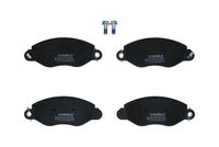 Set placute frana,frana disc KAMOKA, Cod: JQ1012922