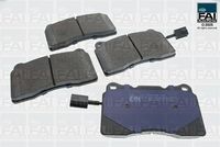 комплект спирачно феродо, дискови спирачки