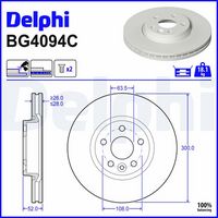 Disc frana DELPHI, Cod: BG4094C