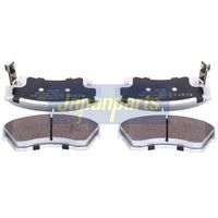 комплект спирачно феродо, дискови спирачки