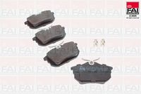 комплект спирачно феродо, дискови спирачки