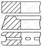 комплект сегменти