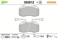 комплект спирачно феродо, дискови спирачки