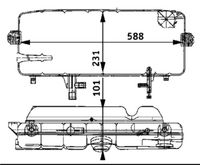 Thumbnail - Expansietank, koelvloeistof - CRT46000S - MAHLE