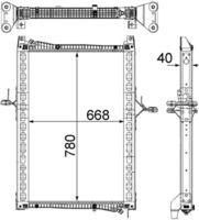 Thumbnail - Radiateur - CR1161000P - MAHLE