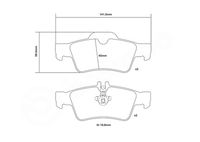 BREMBO High performance remblokkenset 3
