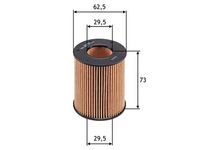 Filtru ulei VALEO, Cod: 586554