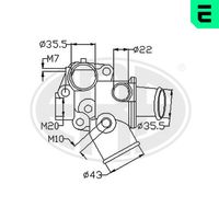 термостат, охладителна течност