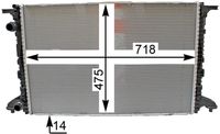 Thumbnail - Radiateur - CR2176000P - MAHLE