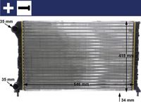 Thumbnail - Radiateur - CR1447000S - MAHLE