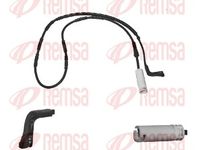 предупредителен контактен сензор, износване на накладките