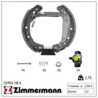Set saboti frana ZIMMERMANN, Cod: 20990.118.0