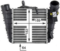 Thumbnail - Intercooler, inlaatluchtkoeler - CI298000P - MAHLE