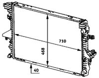 Thumbnail - Radiateur - CR583000P - MAHLE