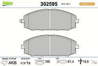 Bremsbelagsatz, Scheibenbremse